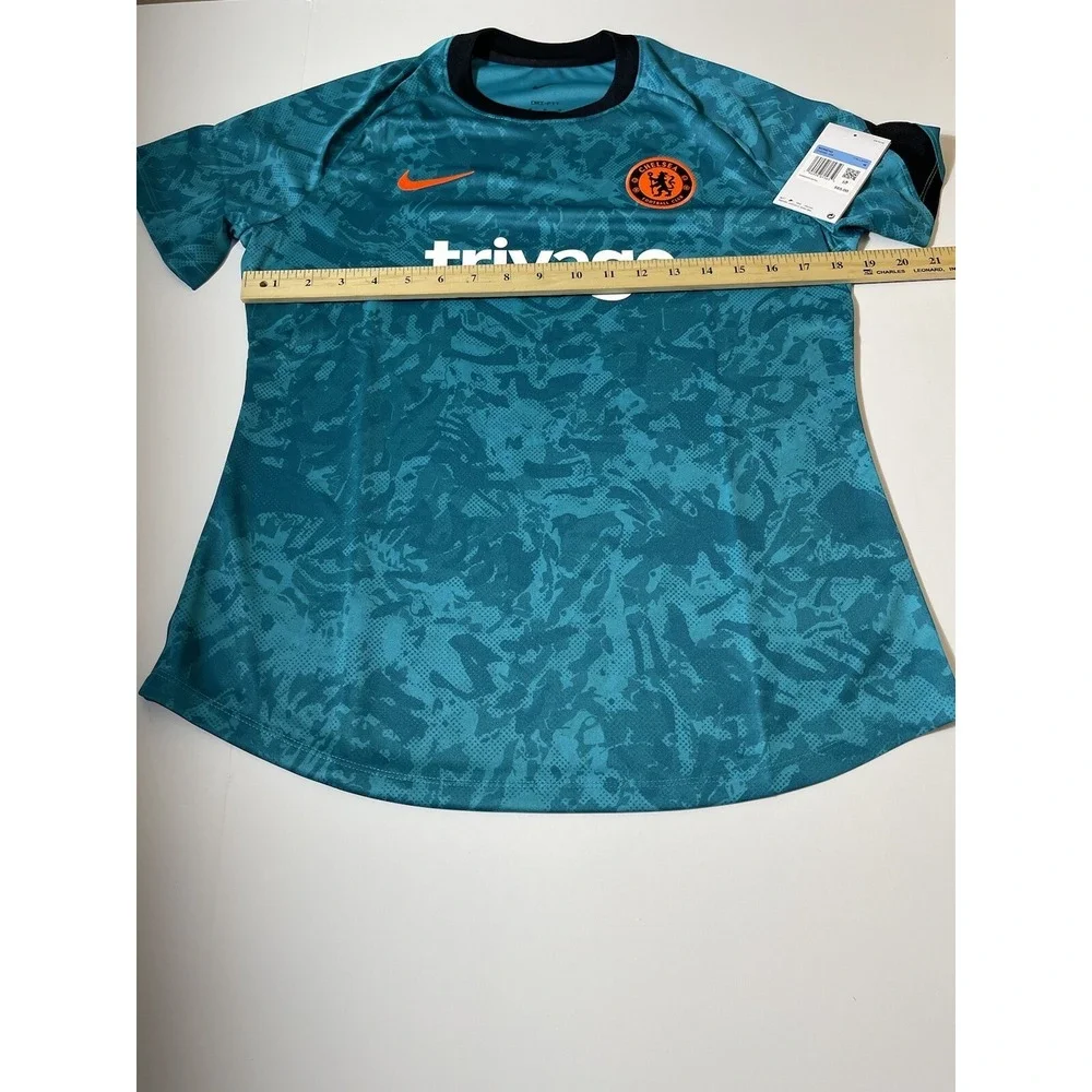 Nike Chelsea Football Club English Premier Women's Jersey Soccer Teal  M New